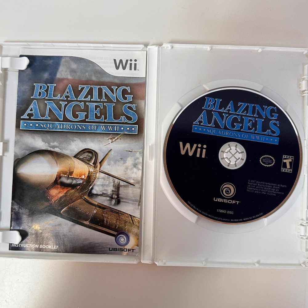 Blazing Angels Squadrons of WWII Nintendo Wii Game